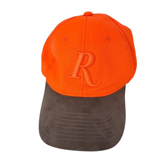 Remington Arms by Outdoor Hunter Orange Cap Mens One Size Black Embroidered Logo - Picture 1 of 9